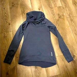 Reebok Blue Long Sleeve Pullover
